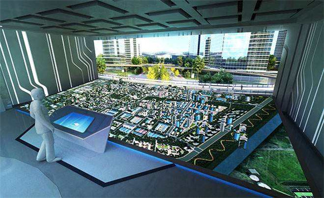 數字沙盤在展館中起什么作用
